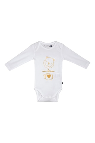 3 bodies Moric - Branco e amarelo - Branco e amarelo