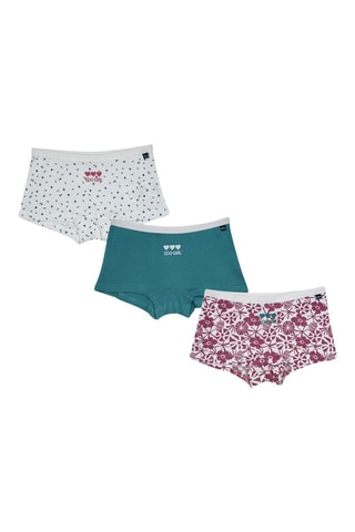 3 shorties - Branco - Branco