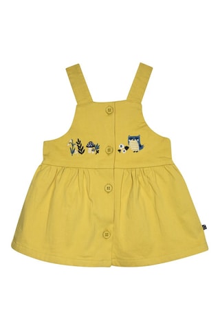 Vestido e t-shirt - Amarelo - Amarelo