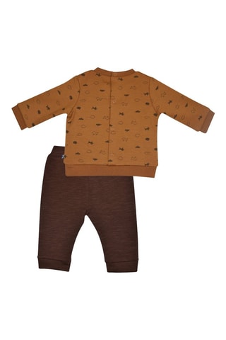 Conjunto de 3 peças - Castanho - Castanho