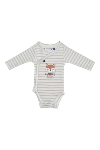 Conjunto de 4 peças - Cru e antracite - Branco