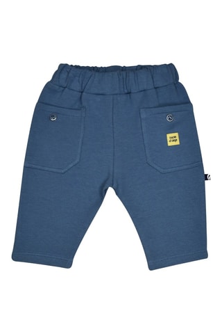 T-shirt e calças - Branco e azul-marinho - Branco