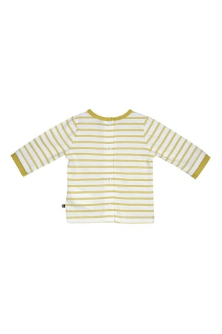 T-shirt e calças - Branco e azul-marinho - Branco