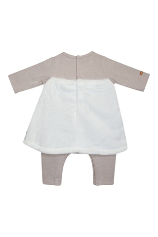Babygro efeito ilusório - Branco - Branco