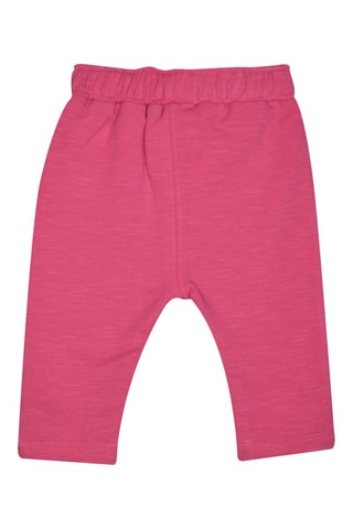 T-shirt e calças - Cinzento e rosa - Cinzento