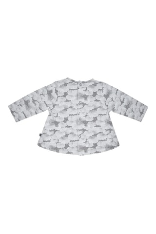 T-shirt e calças - Cinzento e rosa - Cinzento