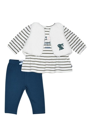 Conjunto de 3 peças - Branco - Branco