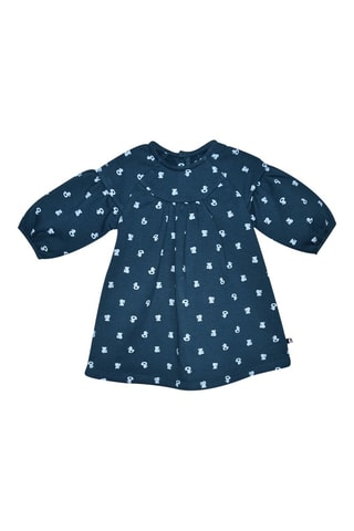 Vestido e fita - Azul-escuro - Azul-escuro