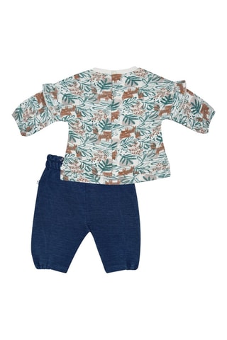 Sweat e calças - Branco - Branco