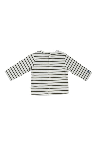 T-shirt e calças - Branco e caqui - Branco