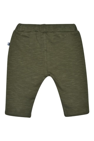 T-shirt e calças - Branco e caqui - Branco