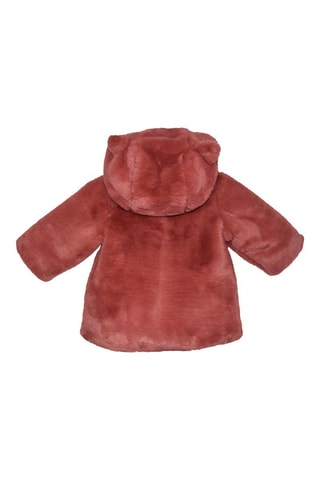 Sobretudo com capuz - Vermelho - Vermelho