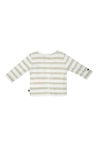 T-shirt e calças de treino - Cru e laranja - Branco