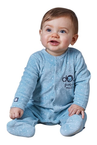 Babygro - Azul-claro - Azul-claro
