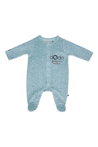 Babygro - Azul-claro - Azul-claro