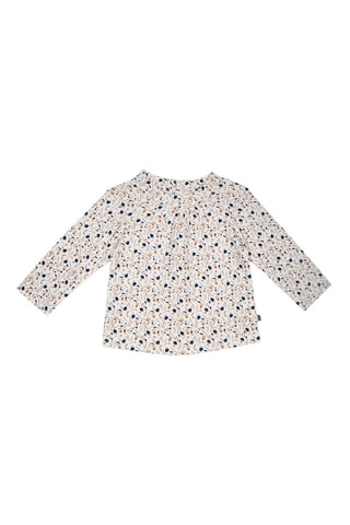 Vestido e t-shirt - Castanho - Castanho