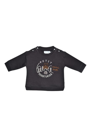 Sweat e calças - Antracite e cru - Antracite