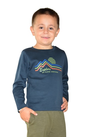 T-shirt - Azul-escuro - Azul-escuro