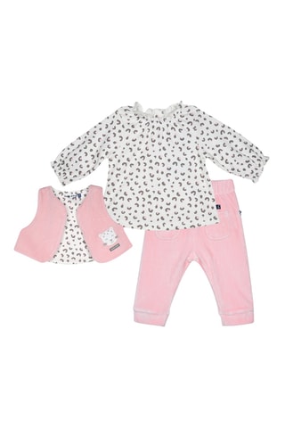 Conjunto de 3 peças - Rosa