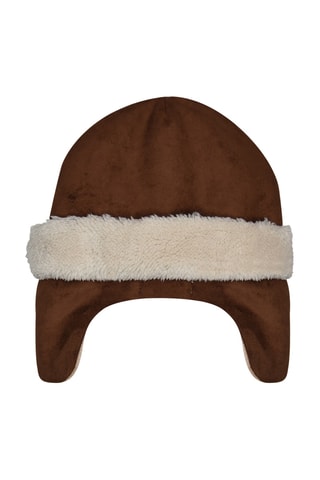 Gorro aviador - Castanho