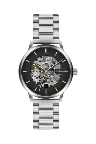 Stalen Automatisch Horloge Zilverkleurig