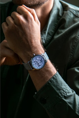 Stalen Automatisch Horloge Zilverkleurig - Walter Bach