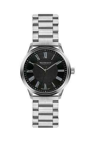 Stalen Quartz Horloge Zilverkleurig