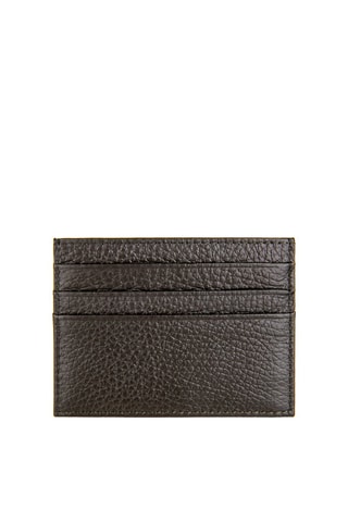 Leren Pasjeshouder - - Donkerbruin