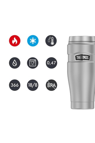 Roestvrijstalen Thermosmok King Tumbler 47 cl