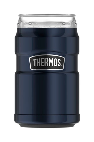 2-in-1 Roestvrijstalen Thermosmok en Blikjeshouder King - 29 cl