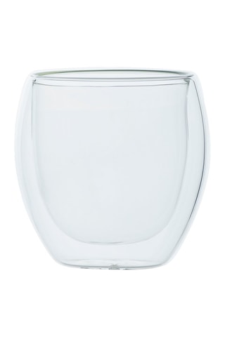 Roestvrijstalen en Borosilicaatglazen Thermoskan en 2 Koffiekopjes - 220 cl en 2 x 80 ml