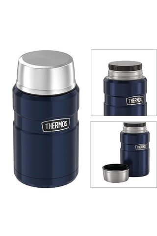 Roestvrijstalen Thermosvershoudbakje King - 71 cl