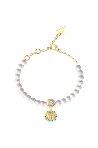 Armband Seashell - Wit en Groen