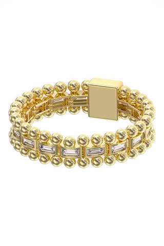 Armband Golden Globes - Goudkleurig en Wit