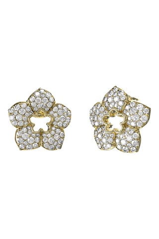 Oorbellen Shining Winter - Goudkleurig