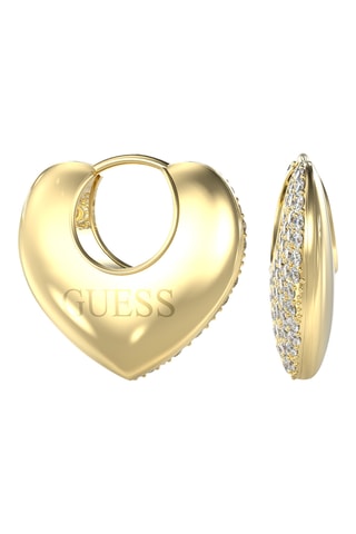 Oorbellen Crazy In Love - Goudkleurig en Wit