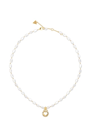 Ketting Rolling Hearts - Goudkleurig