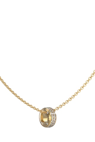 Ketting Rolling Hearts - Goudkleurig