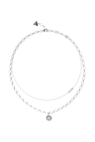 Ketting Unique Solitaire - Grijs