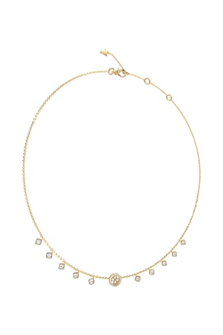 Ketting 4G Crush - Goudkleurig en Wit