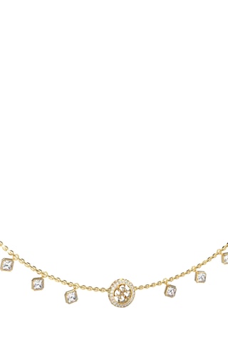 Ketting 4G Crush - Goudkleurig en Wit