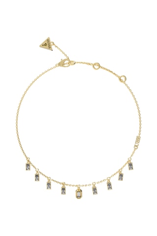 Schakelarmband Hashtag Guess - Goudkleurig en Wit