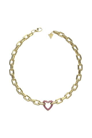 Ketting Beloved - Goudkleurig en Rood