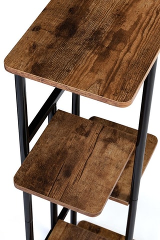 Estantería para plantas Elize - Natural y negro