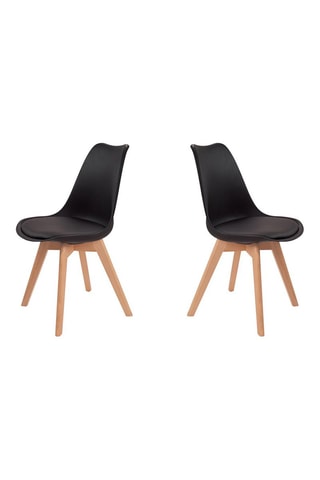 2 sillas Suedia - 40 x 54 x 80 cm