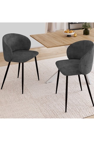 2 sillas Léona - 51 x 71 x 53 cm