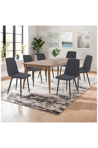 6 sillas Fiona - 46 x 88 x 55 cm