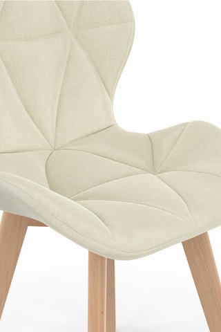 6 sillas de madera de caucho Gatsby - 50 x 79 x 48 cm