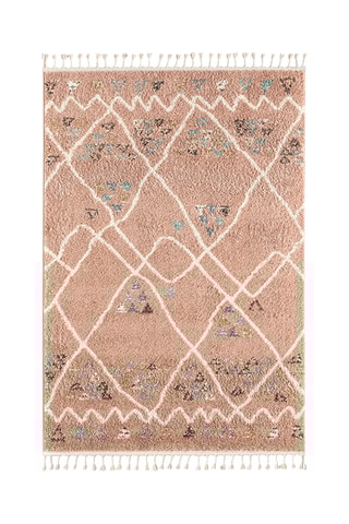 Tapis Delya - Rose