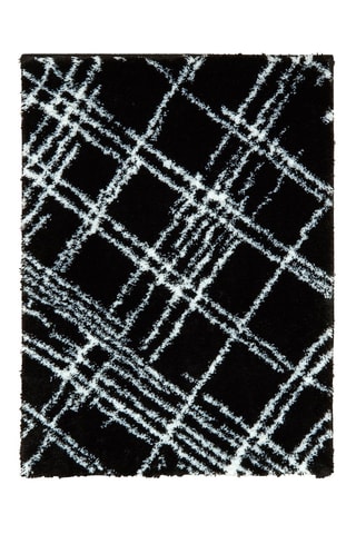 Tapis Oslo - Noir et blanc